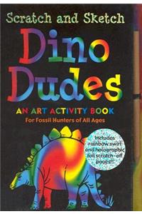 Scratch & Sketch Dino Dudes (Trace-Along): An Art Activity Book For Fossil Hunters Of All Ages