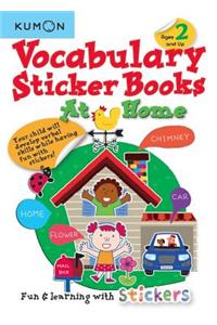 Kumon Vocabulary Sticker Books at Home