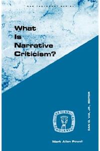 What Is Narrative Criticism?