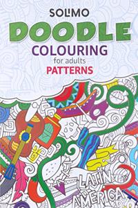 Amazon Brand - Solimo Doodle Colouring for Adults - Patterns
