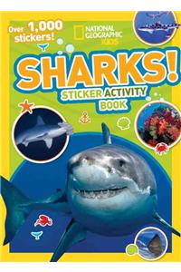 National Geographic Kids Sharks Sticker Activity Book