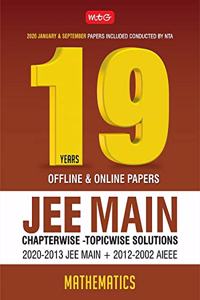 19 Years JEE Main Chapterwise Solution-Mathematics 2020