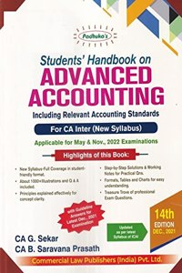Student Handbook on Advanced Accounting
