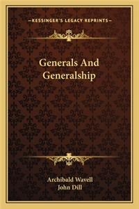 Generals and Generalship