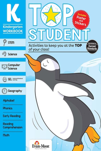 Top Student, Kindergarten Workbook