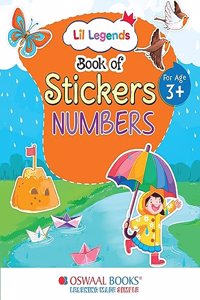 Oswaal Lil Legends Book of Stickers For Kids, Age 3+, To learn about Numbers