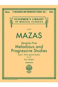 75 Melodious and Progressive Studies, Op. 36 - Book 1