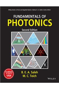 Fundamentals Of Photonics, 2Ed (Exclusively Distributed By Cbs Publishers & Distributors Pvt. Ltd.)
