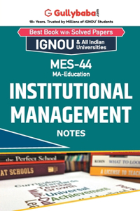 MES-44 Institutional Management