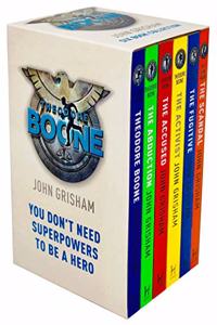 Theodore Boone Series 6 Books Collection by John Grisham (Theodore Boone, Abduction, Accused, Activist, Fugitive & The Scandal)
