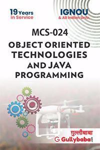 MCS-024 Object Oriented Technologies And Java Programming