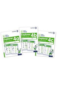 Numicon: Number, Pattern and Calculating 4 Explorer Progress Books ABC (Mixed pack)