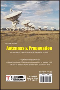 Antennas & Propagation for GTU University (VI- ELEX/ ECE/E&TC -3161003)