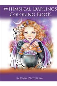 Whimsical Darlings Coloring Book