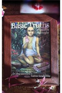 Basic Truths of Gaudiya Philosophy