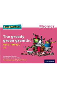 Read Write Inc. Phonics: The Greedy Green Gremlin (Pink Set 3 Storybook 7)