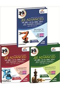 39 Years IIT-JEE Advanced + 15 yrs JEE Main Topic-wise Solved Paper (PCM) 12th Edition