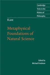 Kant: Metaphysical Foundations of Natural Science