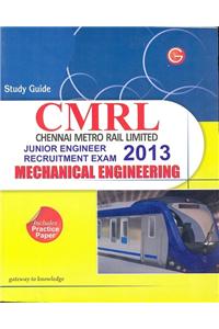 CMRL Junior Engineer Recruitment Exam 2013 (Mechanical Engineering)