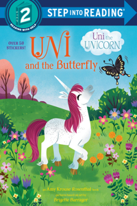 Uni and the Butterfly (Uni the Unicorn)