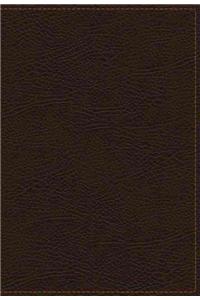 King James Study Bible, Bonded Leather, Brown, Full-Color Edition
