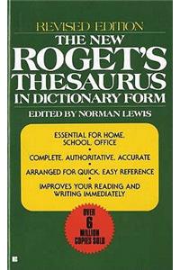 New Roget's Thesaurus in Dictionary Form