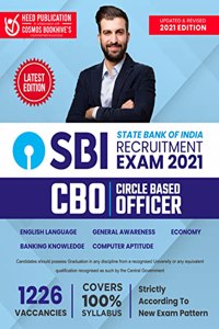 SBI (State Bank of India) - CBO (Circle Based Officer) Recruitment Exam 2021