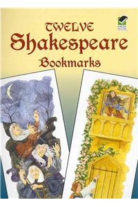 Twelve Shakespeare Bookmarks