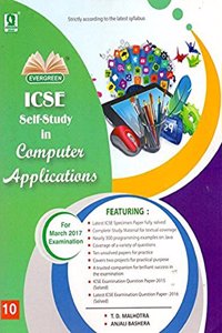 Evergreen ICSE Self Study In Computer Applications: For 2021 Examinations(CLASS 10)
