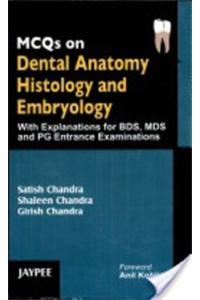 MCQs on Dental Anatomy, Histology and Embryology