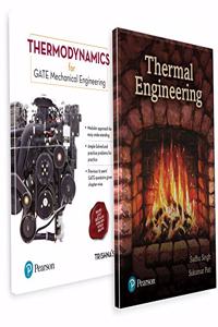 GATE Mechanical Engineering Preparation Combo: Thermodynamics for GATE & Thermal Engineering Textbook