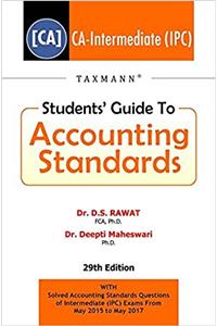 Students Guide to Accounting Standards (CA-IPC) -November 2017 Exams