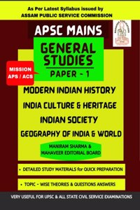 APSC Mains General Studies Paper 1