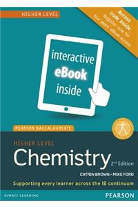 Pearson Baccalaureate Chemistry Higher Level 2nd Edition eBook Only Edition (Etext) for the Ib Diploma