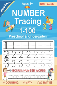 Number Tracing book for Preschoolers