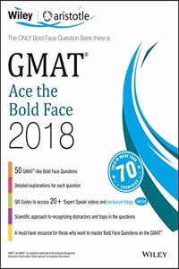 Wiley's GMAT Ace the Bold Face 2018