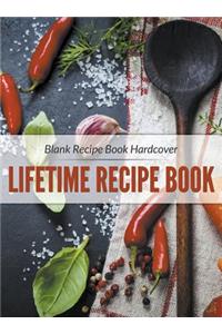 Blank Recipe Book Hardcover