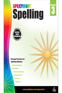 Spectrum Spelling Grade 3