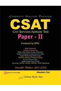 CSAT Civil Service Preliminary Exam UPSC (IAS) Paper - 2 (Gautam Puri) 2014