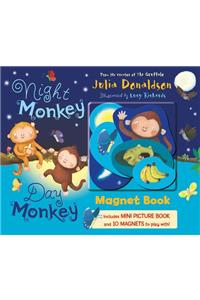 Night Monkey, Day Monkey Magnet Book
