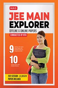 MTG JEE Main Explorer 2022 - Best IIT JEE Main Preparation Book, Practice Papers , Solved Papers with Detailed Solutions & Chapterwise index