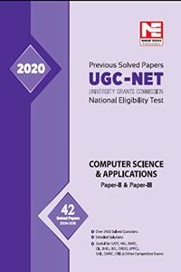 Ugc-Net: Computer Science & Applications: Previous Year Solved Papers -2020