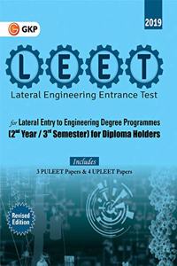 LEET (Lateral Engineering Entrance Test) 2019 - Guide