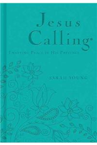 Jesus Calling, Teal Leathersoft, with Scripture References