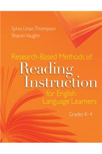 Research-Based Methods of Reading Instruction for English Language Learners, Grades K-4