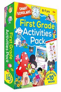 First Grade Activities Pack ( Collection of 10 books) (Smart Scholars)