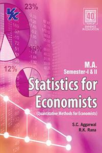 Statistics For Economists M.A. Semester-I & Ii Punjab University (2020-21) Examination