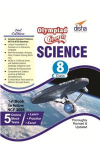 Olympiad Champs Science Class 8 with 5 Mock Online Olympiad Tests 2nd Edition