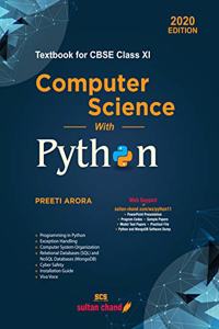 Computer Science With Python: Textbook For Cbse Class 11 [As Per 2020-21 Curriculum]