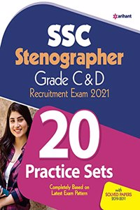 20 Practice Sets SSC Stenographer (Grade 'C' & 'D') 2021